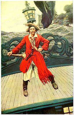 Kaptan Keitt (1907, Howard Pyle'ın tasviri)